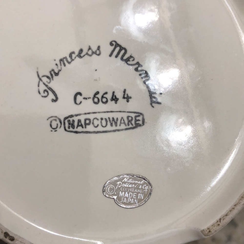 Napcoware Princess Mermaid Trinket Box Jewelry - Picture 3 of 7